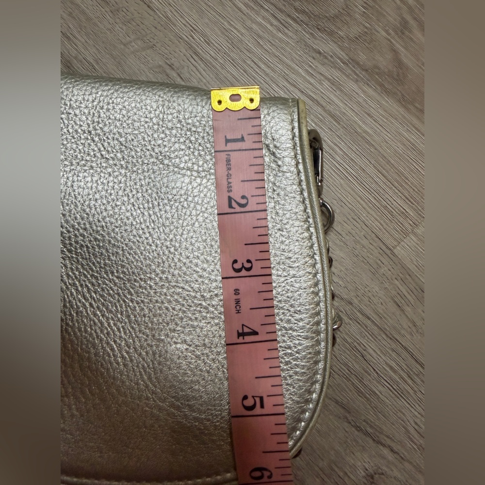 Tory Burch Silver Leather Crossbody - Picture 14 of 16